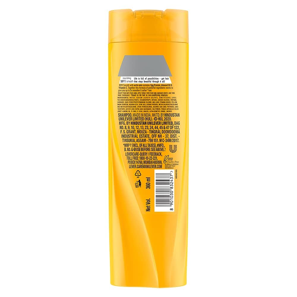Sunsilk Nourrissant – mousse crèmeuse, lavage en douceur pour cheveux délicats.