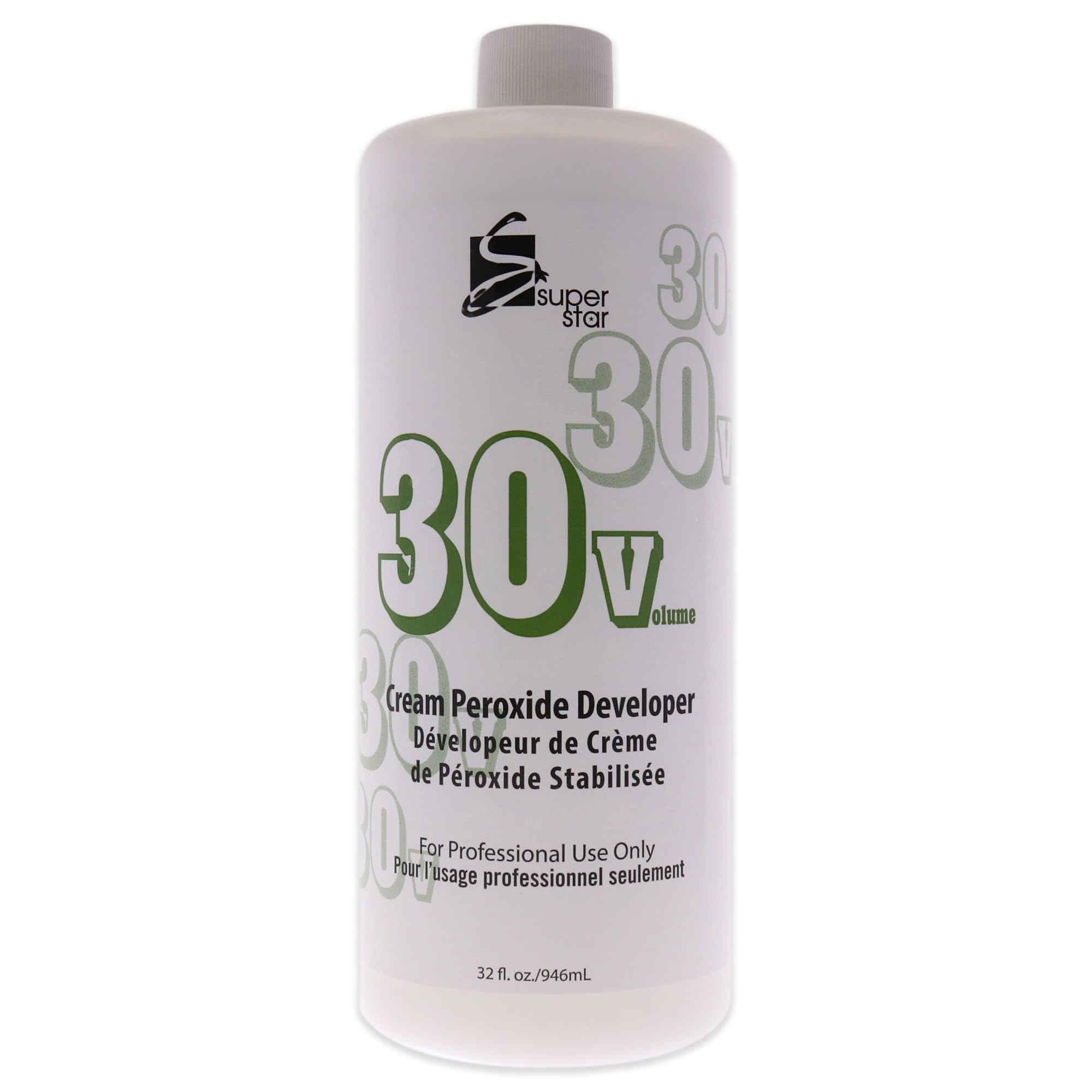 Super Star Crème Développeur Peroxyde 30v – application précise et uniforme pour coloration.