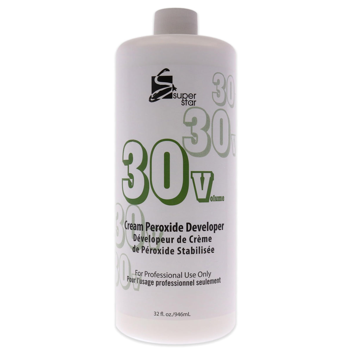 Super Star Crème Développeur Peroxyde 30v – application précise et uniforme pour coloration.