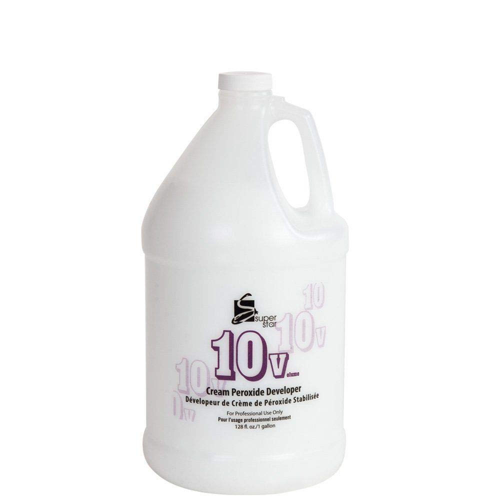 Super Star Développeur Crème Stabilisée 10v en bouteille, pratique pour les applications professionnelles.