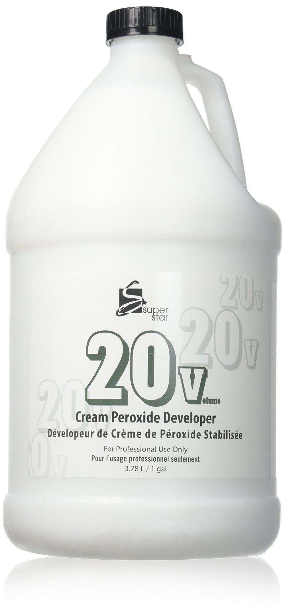Super Star Développeur Crème Stabilisé 20V, bouteille 1 galon, stabilité et précision.