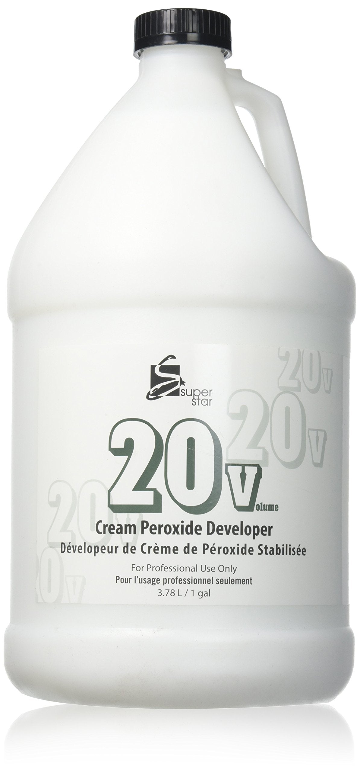Super Star Développeur Crème Stabilisé 20V, bouteille 1 galon, stabilité et précision.