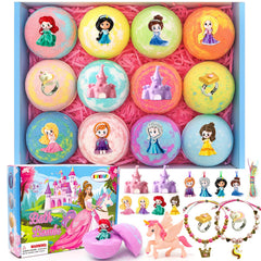 Bombe de bain SUPERGFS avec surprise princesse et bain magique