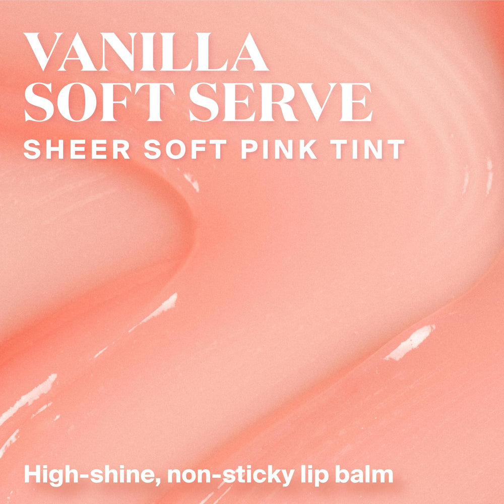 Texture brillante et non collante du Glow Gloss sur les lèvres.