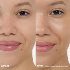 Glowscreen Drops: application facile sur le visage en dernière étape.