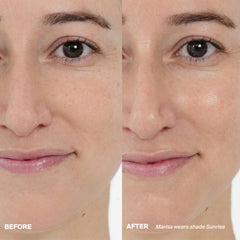 Supergoop Glowscreen Drops Sunrise – teinte fusionnable qui s’adapte sans traces
