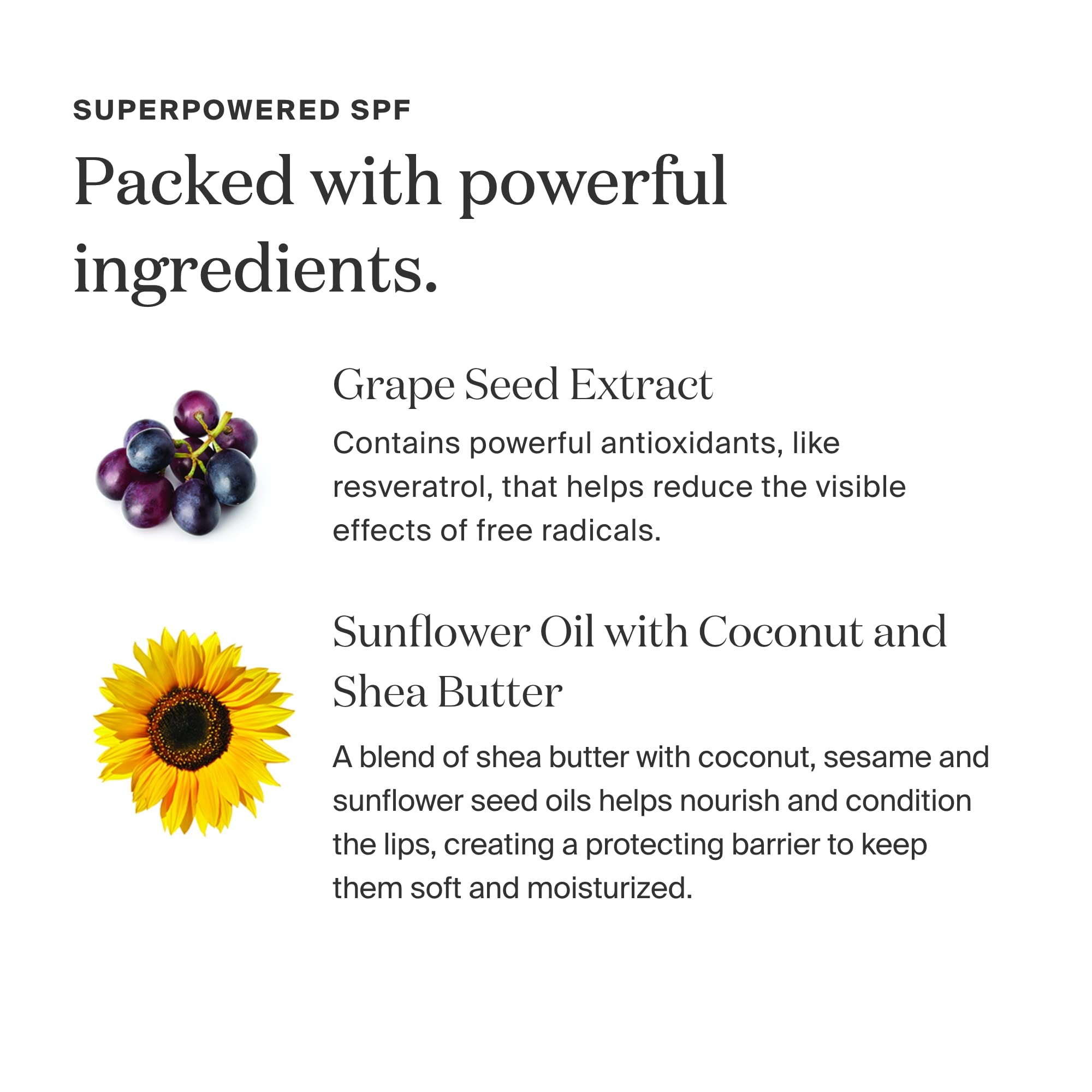 Supergoop Lipscreen Shine SPF40 brillance naturelle sur les lèvres, idéal au quotidien.
