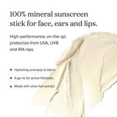Levres protegees par le stick minéral SPF 50, usage quotidien.