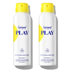 Supergoop! PLAY SPF 50 brume corporelle en main pour protection pratique