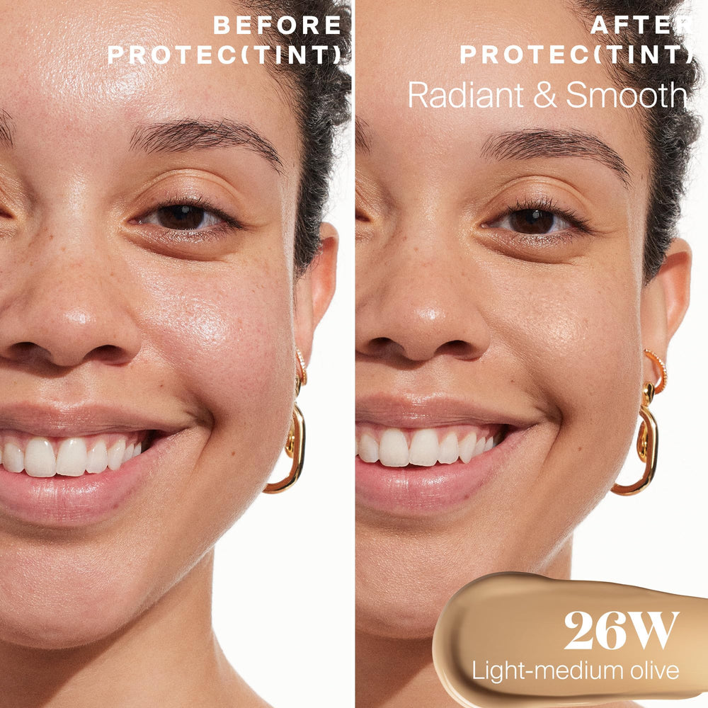 Supergoop Protec(tint) - Teinte Light adaptée aux carnations claires.