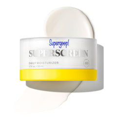 Supergoop! Superscreen – bouteille 1,7 oz, protection UV douce et hydratante.