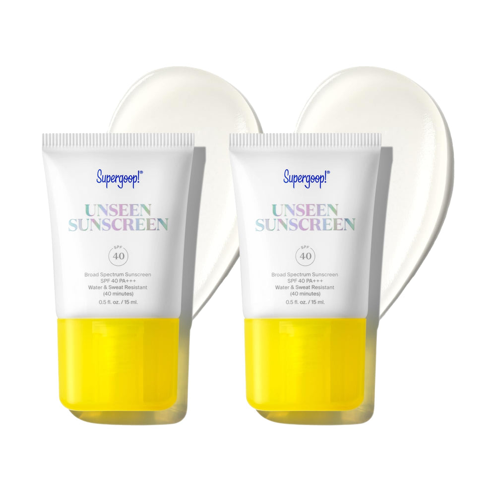 Supergoop Unseen Sunscreen, bouteille invisible, protection légère et sans huile