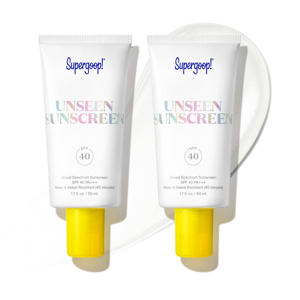 Supergoop! Unseen Sunscreen flacon invisible – protection légère pour tous types de peau
