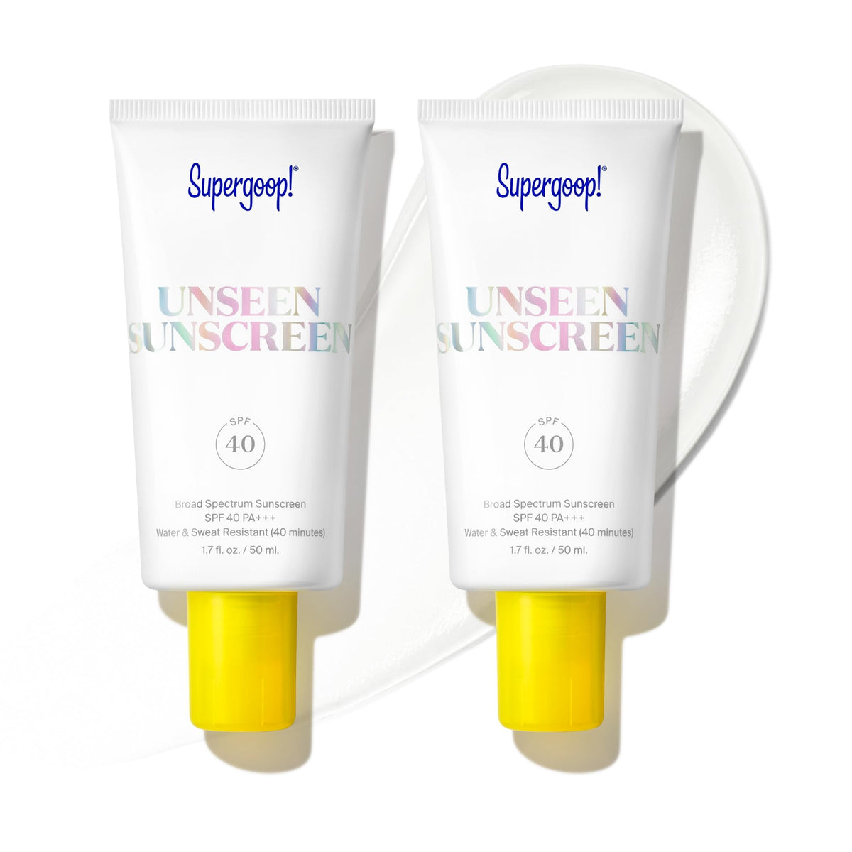 Supergoop! Unseen Sunscreen flacon invisible – protection légère pour tous types de peau