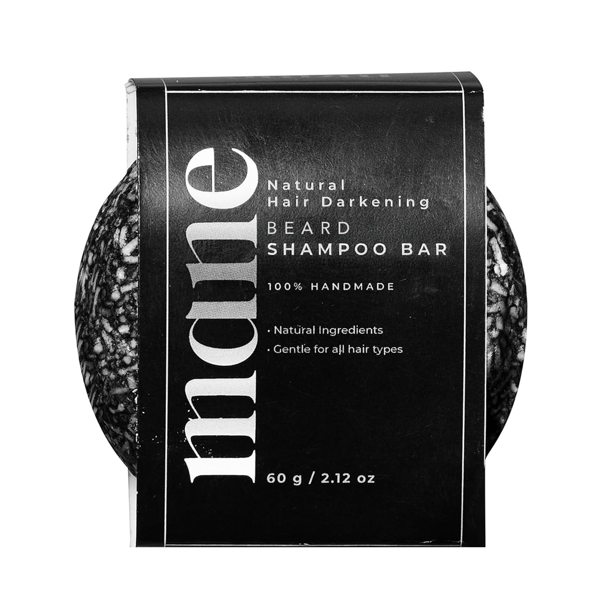 Barre Shampoing Barbe Superior Mane avec charbon actif et bambou.
