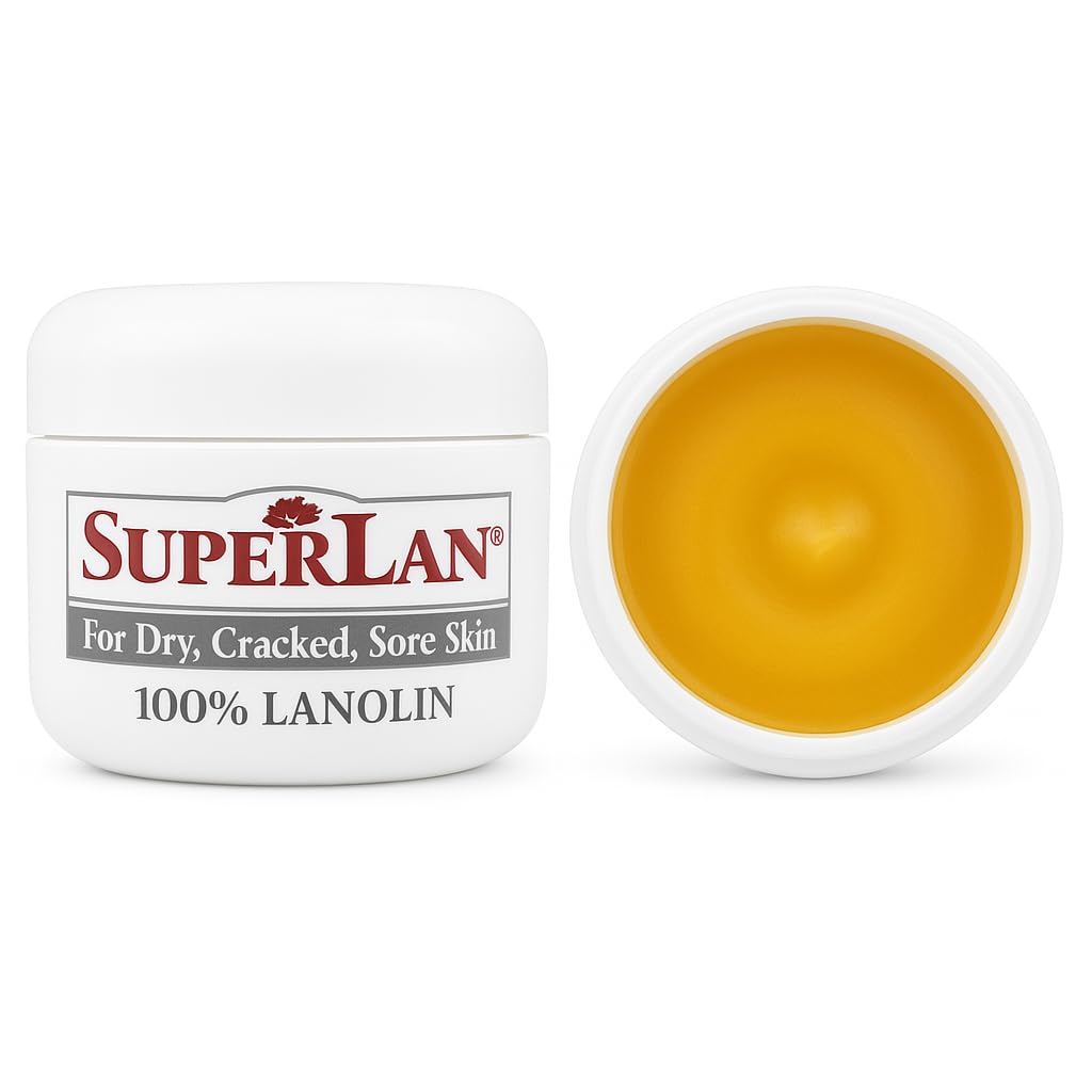 Superlan: bouteille 1oz crème lanoline pour hydratation douce