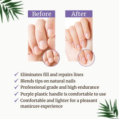 SuperNail buffer idéal pour domicile et salon.