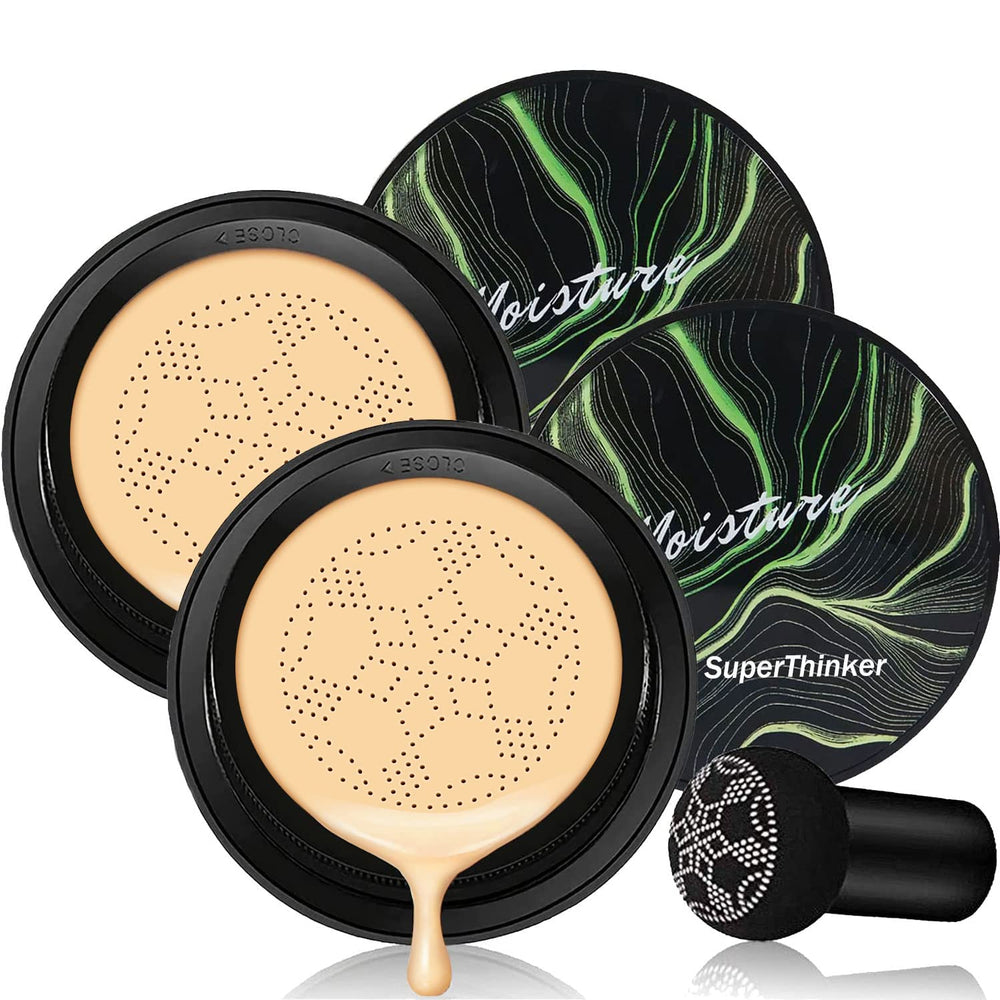 SuperThinker Crème CC à coussin aérien: application fluide et hydratante.