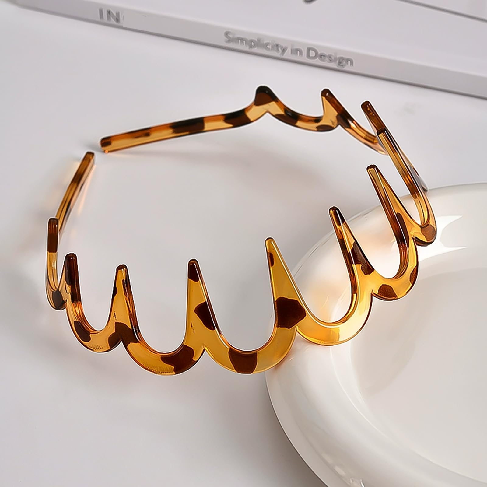Supgoodom bandeaux zigzag idée cadeau – élégant pour fêtes et occasions.