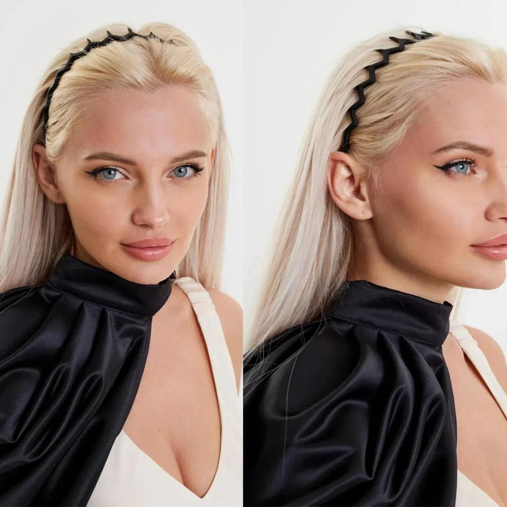 Supgoodom accessoire cheveux facile à enfiler autour de la tête pour maîtriser la coiffure