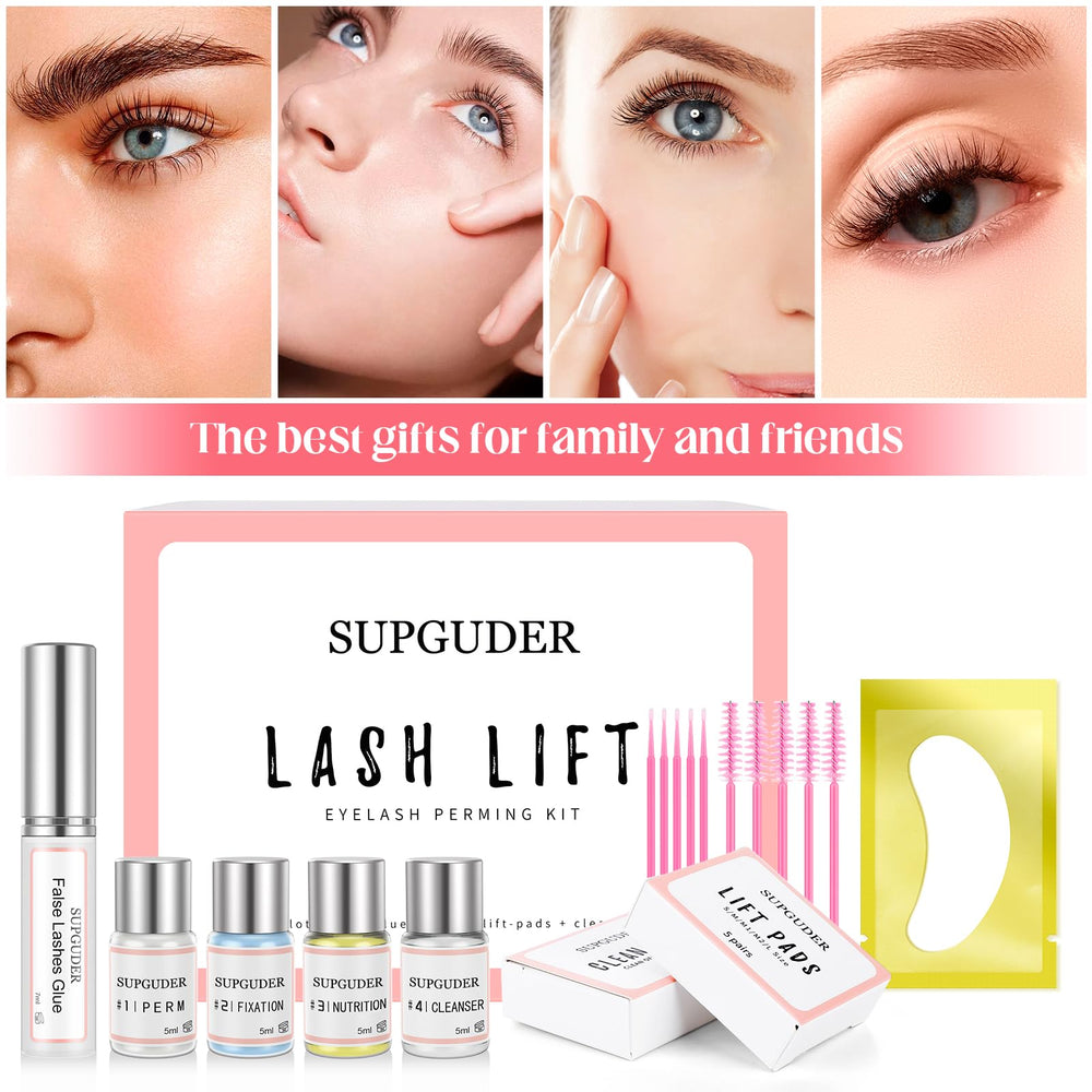 SUPGUDER coffret cadeau Saint-Valentin, kit complet pour soins cils