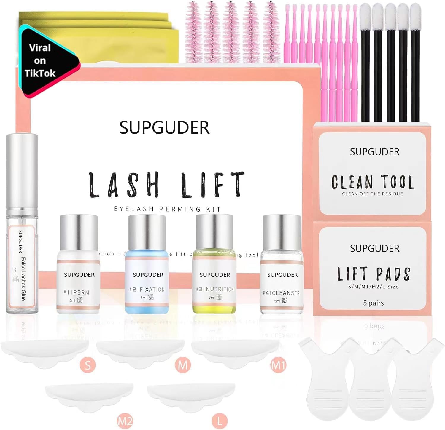 SUPGUDER qualité-salon pour traitements professionnels des cils