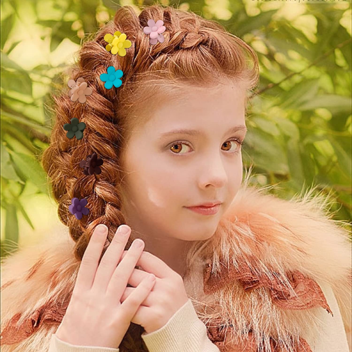Pinces SuPoo fleurs miniatures idéales pour les activités quotidiennes.