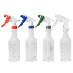 Bouteille Spray SupplyMaid 16 onces avec mesures lisibles pour dosages precis.