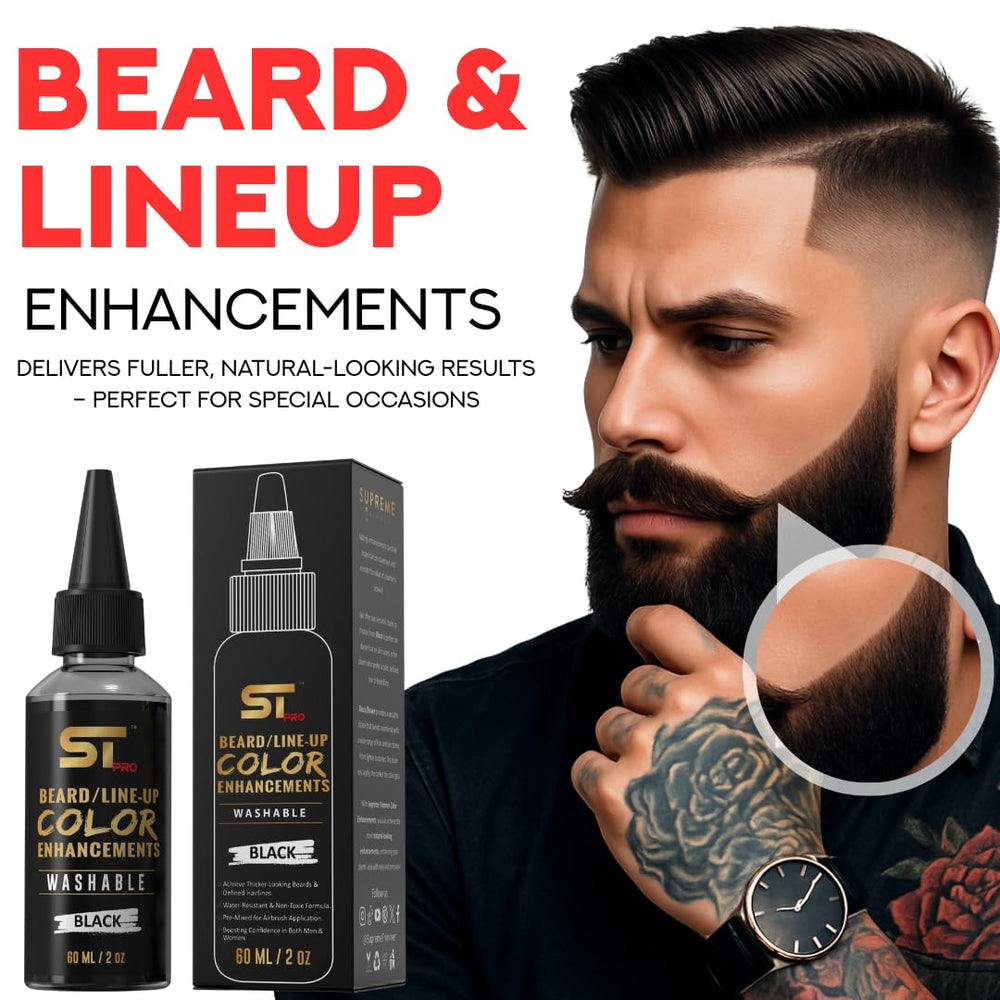 Supreme Trimmer Airbrush – formule lavable et sans allergènes pour salons et domicile.