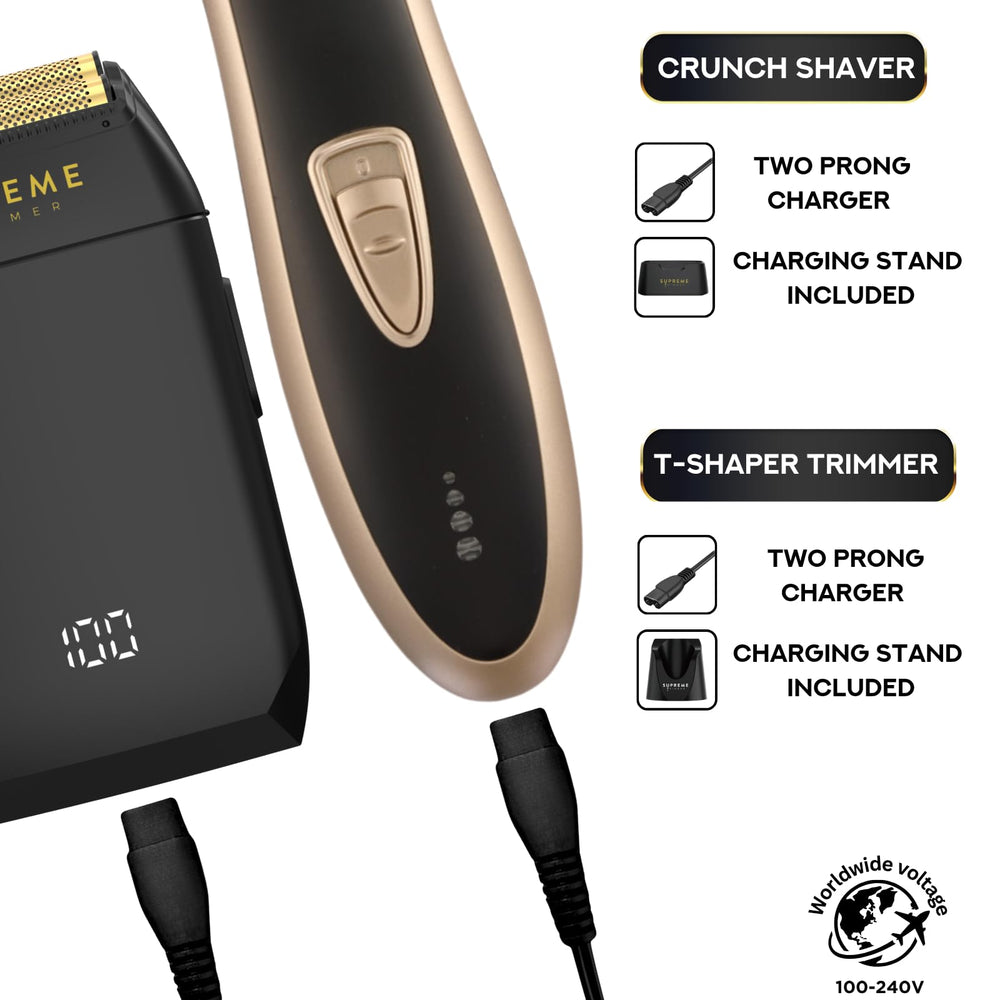 Chargeur type-C et socle inclus pour recharger rapidement.