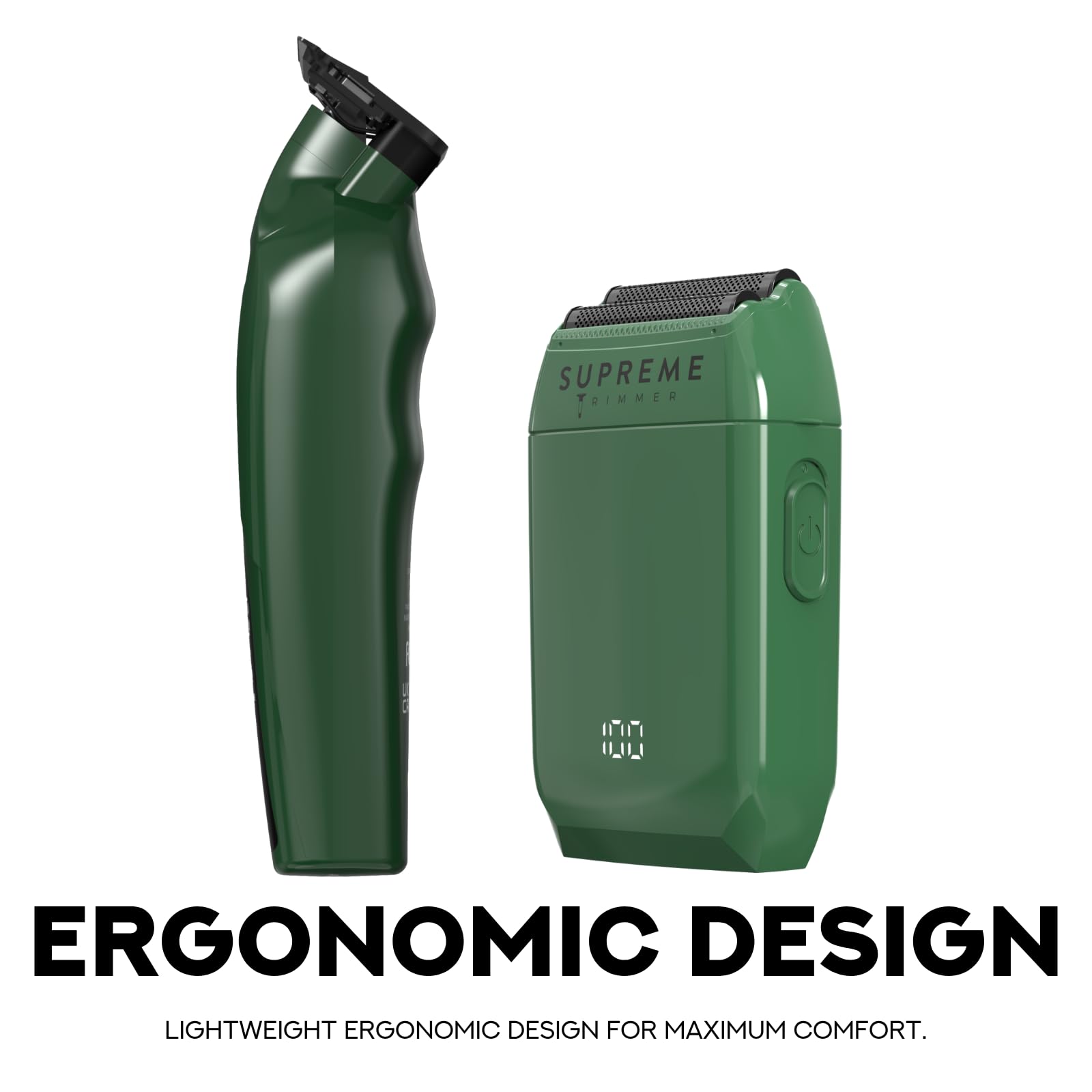 Étui élégant et accessoires Supreme Trimmer pour rangement et transport sûrs