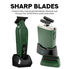 STF602 Crunch Foil Shaver avec grande autonomie pour sessions sans fil