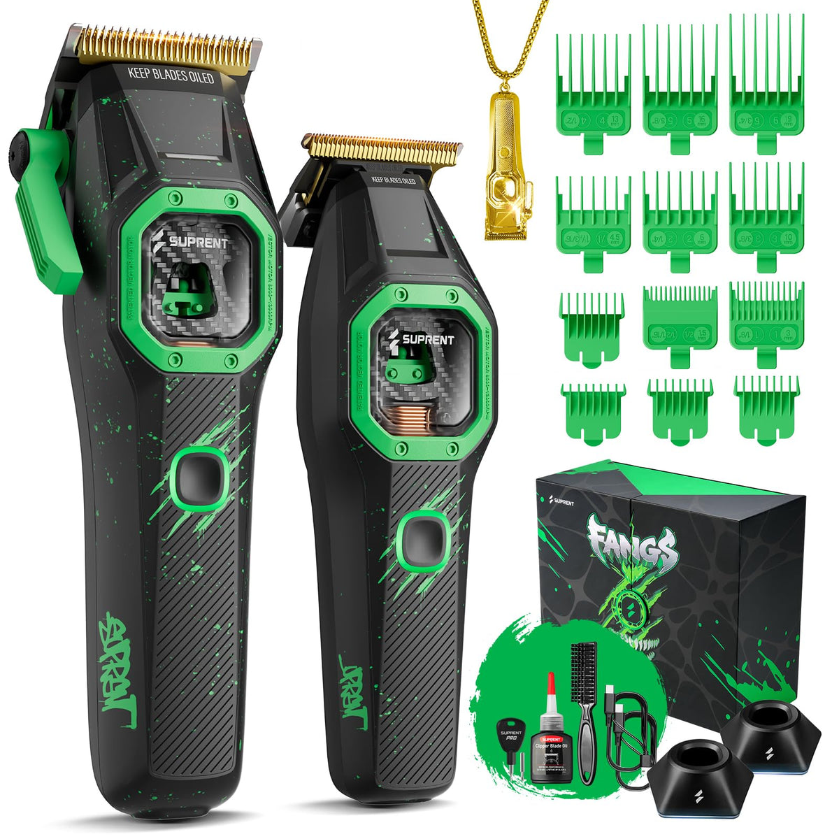 SUPRENT FANGS moteur vector 13K pour des coupes rapides et nettes.