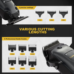 Kit SUPRENT avec cape, lubrifiant et brosse pour entretien et rangement faciles.