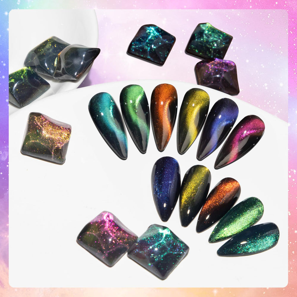 SUPWEE Boîte cadeau vernis Cat Eye prête à offrir.