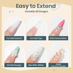 SUPWEE Stylo silicone – modelage précis du gel en un geste.