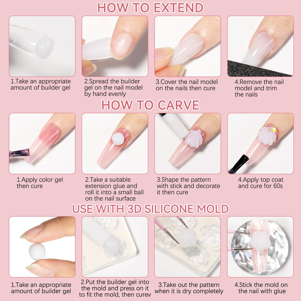 SUPWEE guide-decoration-ongles pour faciliter les designs variés