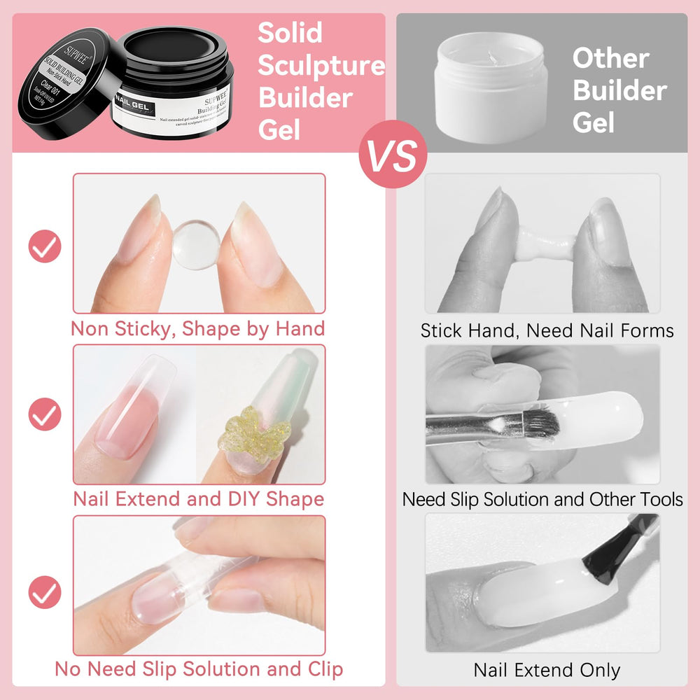 SUPWEE moules 3D silicone pour créer facilement des motifs sur les ongles