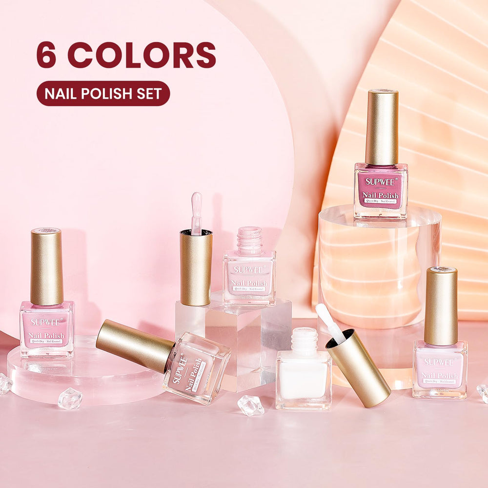 SUPWEE Nude : texture et brillance haute pour des ongles impeccables.