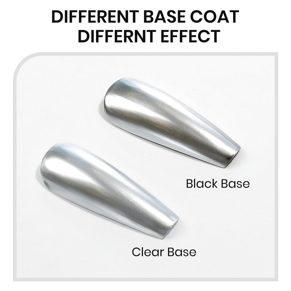 SUPWEE vernis argent miroir refl et chromé éclatant pour fêtes