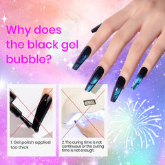SUPWEE Vernis Gel Cat Eye avec aimant offre un résultat unique.