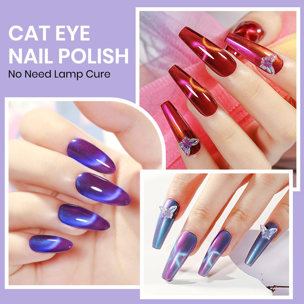 Fini brillant haute lisibilité et tenue longue sur les ongles SUPWEE.