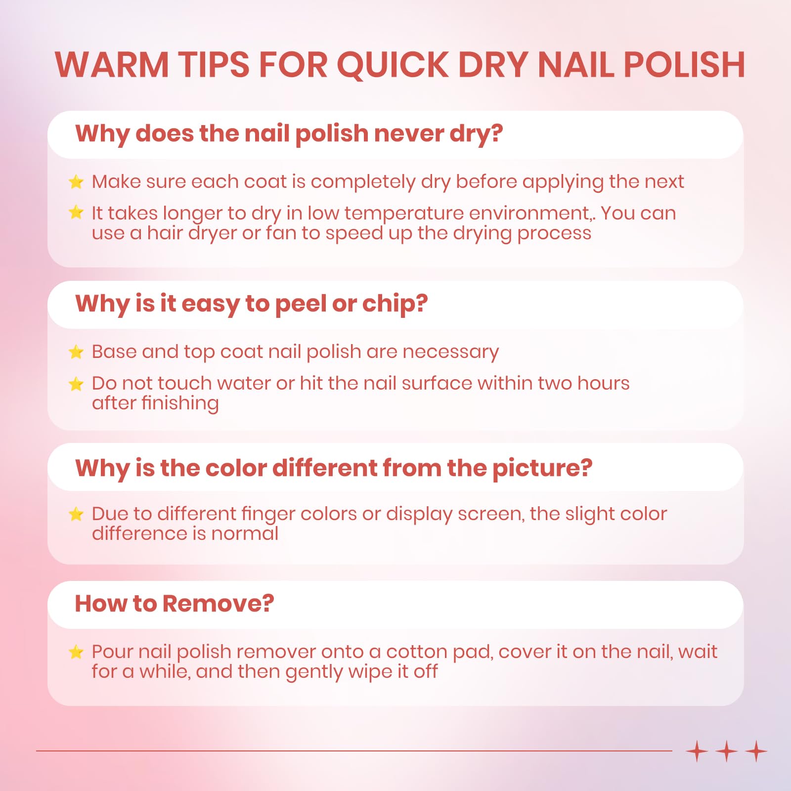 Vernis SUPWEE facile pour débutants, opacité en une couche.