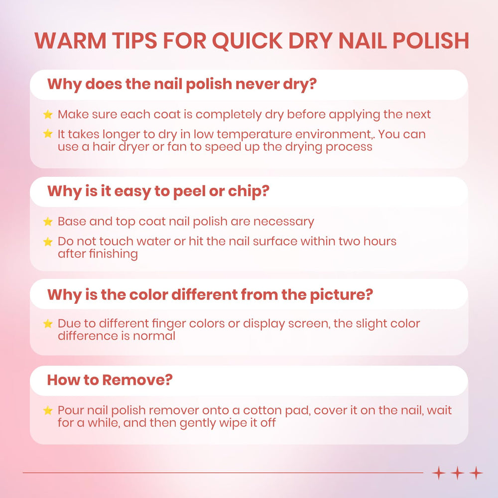 Vernis SUPWEE facile pour débutants, opacité en une couche.