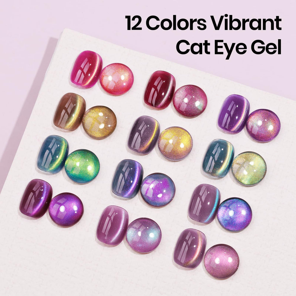 SUPWEE vernis gel avec aimant pour effets cat eye 3D