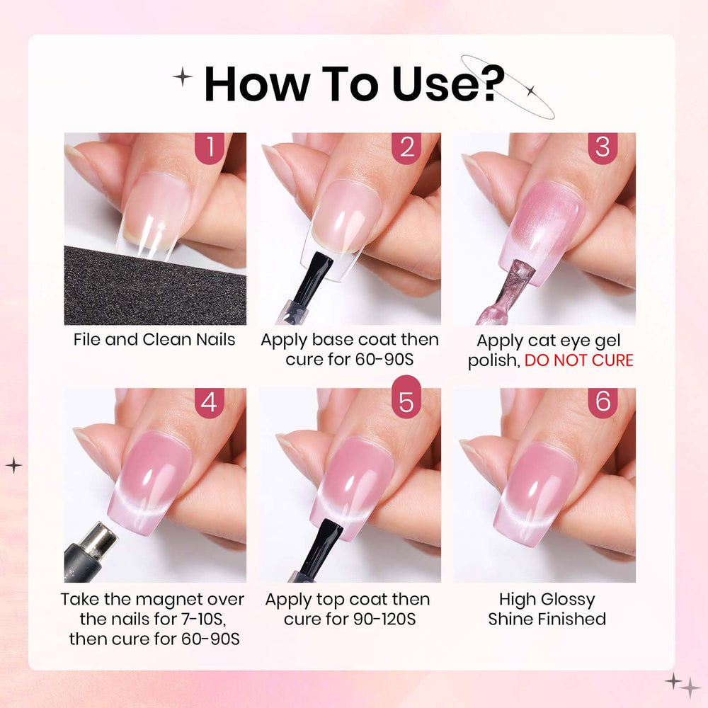 Kit tout-en-un prêt pour l’atelier nail art à domicile.