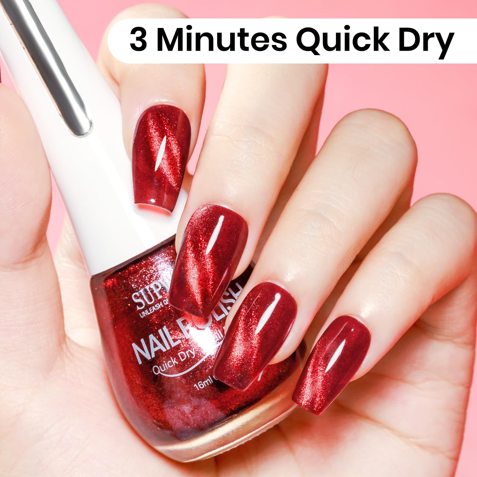 Vernis SUPWEE Astuces d’application magnétique pour motifs précis.