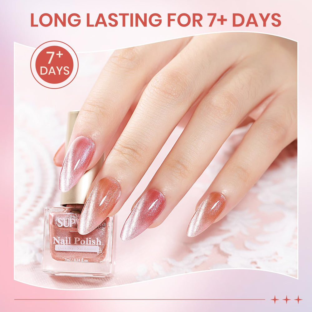 Vernis SUPWEE paillettes brillantes pour occasions festives.