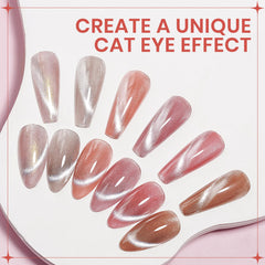 Vernis SUPWEE rose nude éclatant, rendu naturel et élégant.