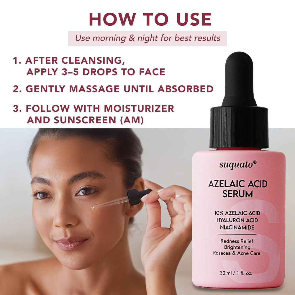 Suquato Sérum éclat – éclaircit le teint sans irritation.